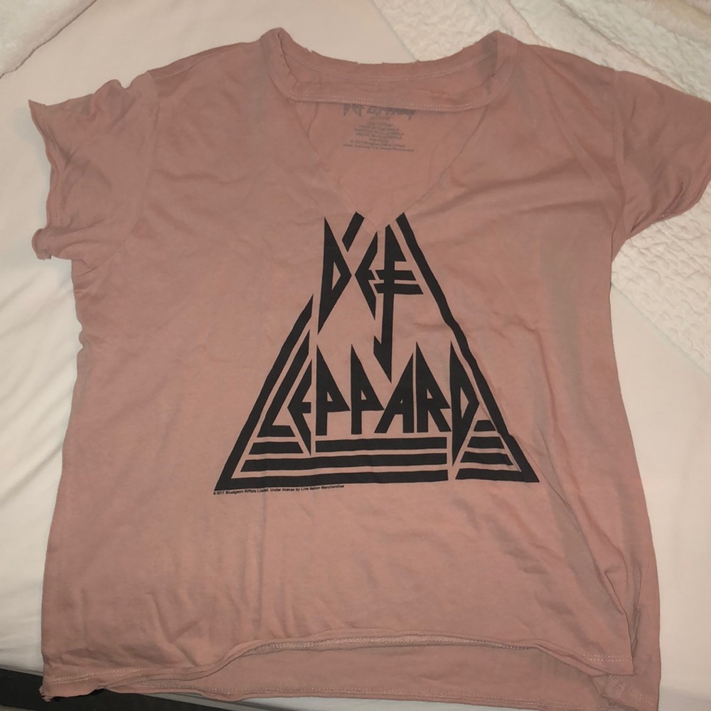 American Eagle band cut out T-shirt